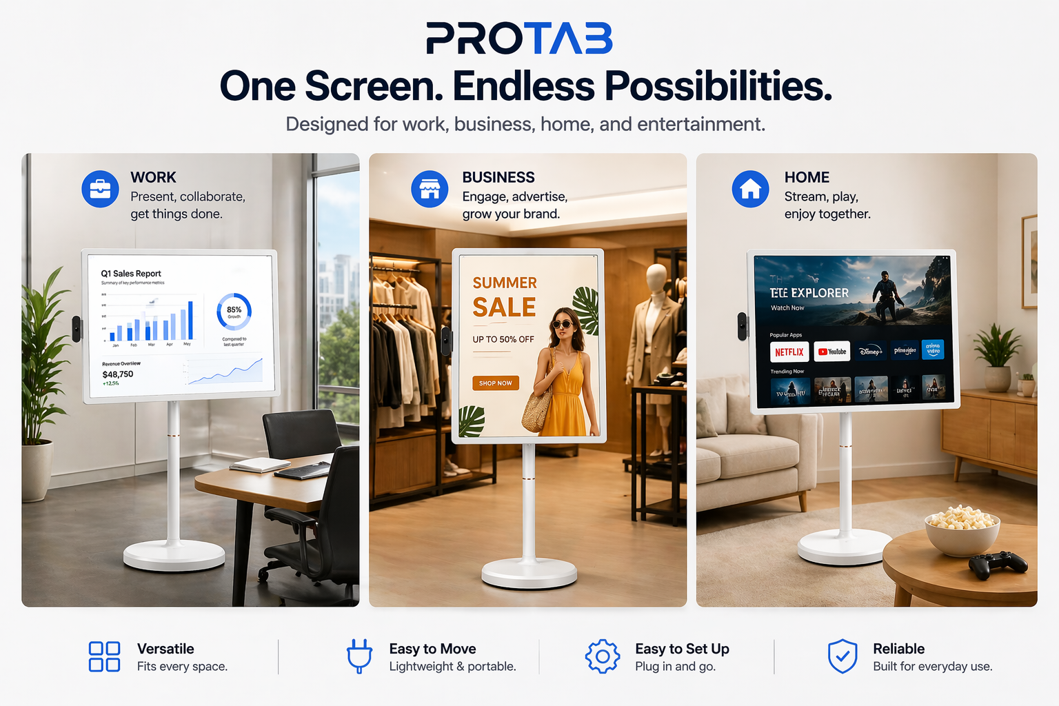 PROTAB One™ Smart Display